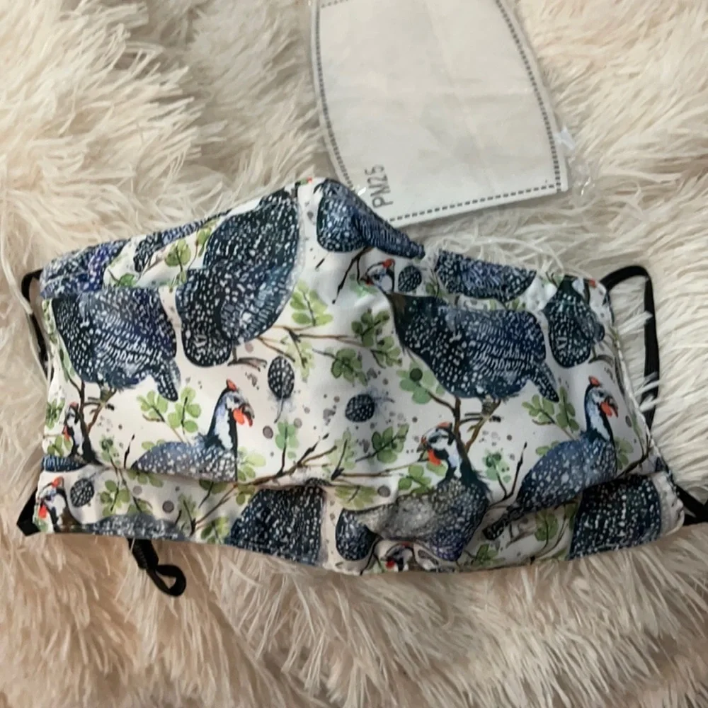 2/$10. New bird face mask